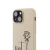 Fiat Mihi Eco-Friendly Biodegradable Phone Case with Floral Design