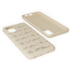 "Be Not Afraid" Biodegradable Phone Case