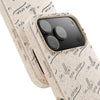 Pope Leo Papal Motto "in ill uno unum" Biodegradable Phone Case — Beige Eco-Friendly Protective Case