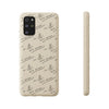 Pope Leo Papal Motto "in ill uno unum" Biodegradable Phone Case — Beige Eco-Friendly Protective Case