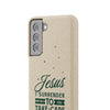 Jesus Surrender Prayer - Biodegradable Phone Case