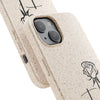 Fiat Mihi Eco-Friendly Biodegradable Phone Case with Floral Design