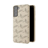 Pope Leo Papal Motto "in ill uno unum" Biodegradable Phone Case — Beige Eco-Friendly Protective Case
