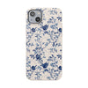 Totus Tuus Blue Floral Biodegradable Phone Case