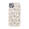Pope Leo Papal Motto "in ill uno unum" Biodegradable Phone Case — Beige Eco-Friendly Protective Case
