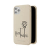 Fiat Mihi Eco-Friendly Biodegradable Phone Case with Floral Design