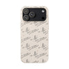 Pope Leo Papal Motto "in ill uno unum" Biodegradable Phone Case — Beige Eco-Friendly Protective Case