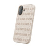 Ite Ad Joseph (Go to Joseph) Biodegradable Phone Case