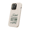 Jesus Surrender Prayer - Biodegradable Phone Case