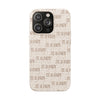 Its Ad Joseph Biodegradable Phone Case — Minimal Eco-Friendly St. Joseph Pattern