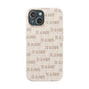 Its Ad Joseph Biodegradable Phone Case — Minimal Eco-Friendly St. Joseph Pattern