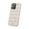 "Be Not Afraid" Biodegradable Phone Case