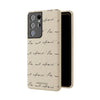 "Be Not Afraid" Biodegradable Phone Case