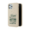Jesus Surrender Prayer - Biodegradable Phone Case