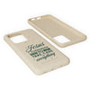 Jesus Surrender Prayer - Biodegradable Phone Case