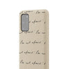 "Be Not Afraid" Biodegradable Phone Case