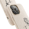 Fiat Mihi Eco-Friendly Biodegradable Phone Case with Floral Design
