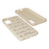 "Be Not Afraid" Biodegradable Phone Case