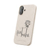 Fiat Mihi Eco-Friendly Biodegradable Phone Case with Floral Design
