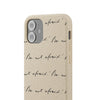 "Be Not Afraid" Biodegradable Phone Case