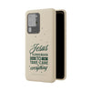 Jesus Surrender Prayer - Biodegradable Phone Case