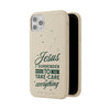 Jesus Surrender Prayer - Biodegradable Phone Case