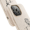 Fiat Mihi Eco-Friendly Biodegradable Phone Case with Floral Design