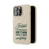 Jesus Surrender Prayer - Biodegradable Phone Case