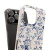 Totus Tuus Blue Floral Biodegradable Phone Case