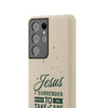 Jesus Surrender Prayer - Biodegradable Phone Case
