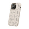 Pope Leo Papal Motto "in ill uno unum" Biodegradable Phone Case — Beige Eco-Friendly Protective Case