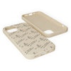 Pope Leo Papal Motto "in ill uno unum" Biodegradable Phone Case — Beige Eco-Friendly Protective Case