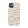 Its Ad Joseph Biodegradable Phone Case — Minimal Eco-Friendly St. Joseph Pattern
