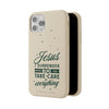 Jesus Surrender Prayer - Biodegradable Phone Case