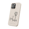 Fiat Mihi Eco-Friendly Biodegradable Phone Case with Floral Design