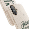 Jesus Surrender Prayer - Biodegradable Phone Case