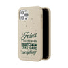Jesus Surrender Prayer - Biodegradable Phone Case