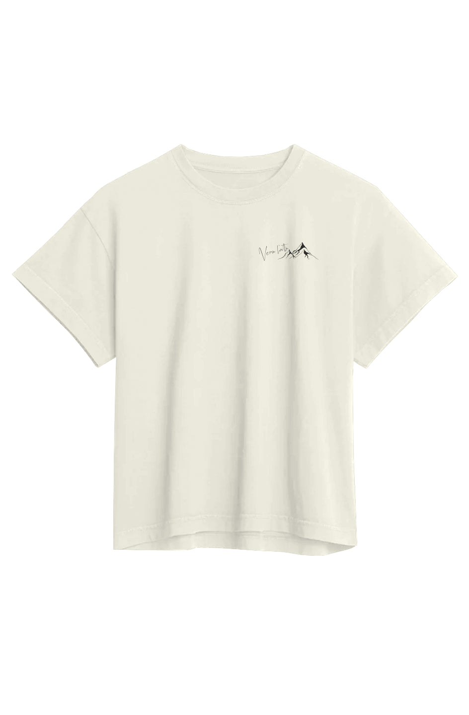 Embroidered Frassati Women's Boxy Organic Tee