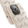 Pope Leo Papal Motto "in ill uno unum" Biodegradable Phone Case — Beige Eco-Friendly Protective Case