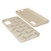Pope Leo Papal Motto "in ill uno unum" Biodegradable Phone Case — Beige Eco-Friendly Protective Case