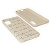 "Be Not Afraid" Biodegradable Phone Case