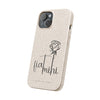 Fiat Mihi Eco-Friendly Biodegradable Phone Case with Floral Design
