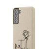 Fiat Mihi Eco-Friendly Biodegradable Phone Case with Floral Design