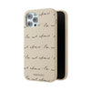 "Be Not Afraid" Biodegradable Phone Case
