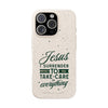 Jesus Surrender Prayer - Biodegradable Phone Case