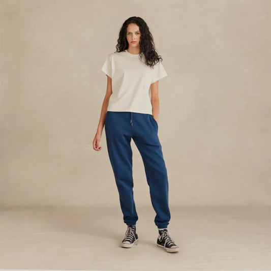 Embroidered Frassati Women's Boxy Organic Tee