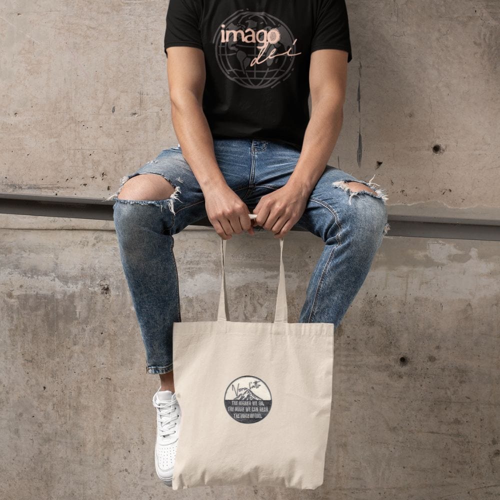 Apliiq bags Embroidered Frassati Patch Organic Cotton Tote