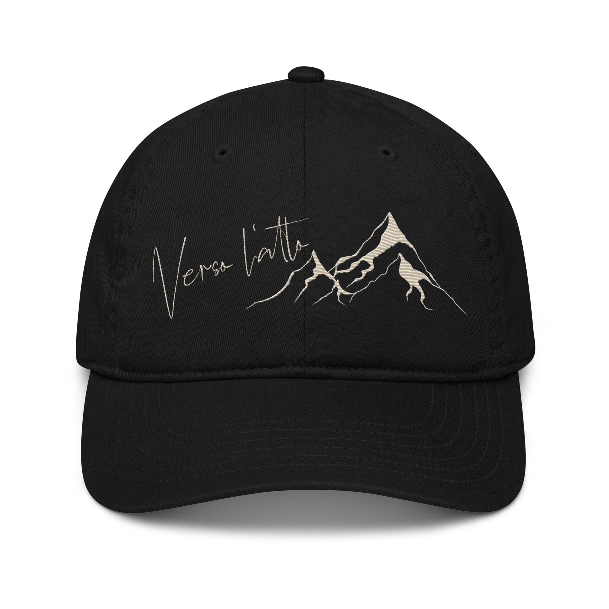 Apliiq hats Black / one size Verso l'alto Embroidered Organic Cotton Cap