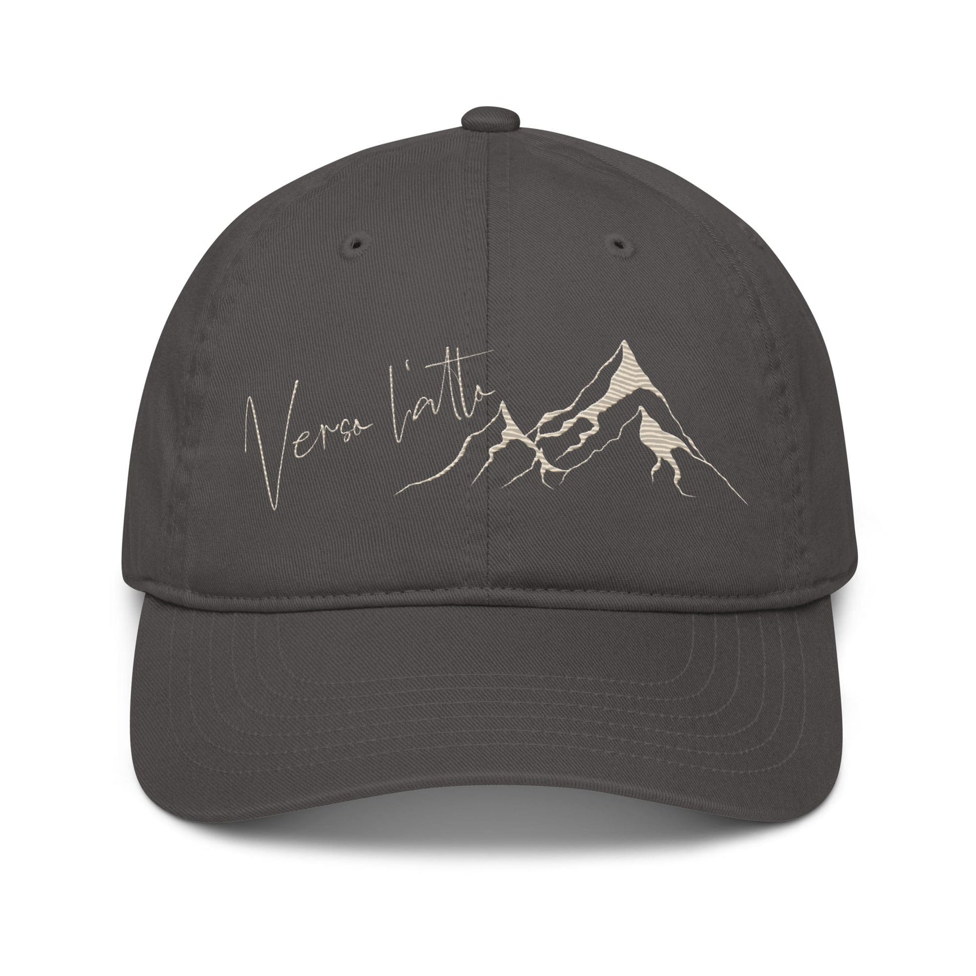 Apliiq hats Charcoal / one size Verso l'alto Embroidered Organic Cotton Cap