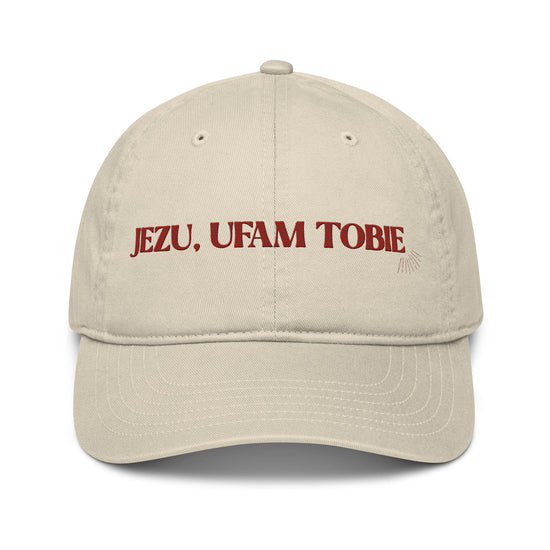 Apliiq hats Oyster / one size Divine Mercy Embroidered Organic Cotton Cap